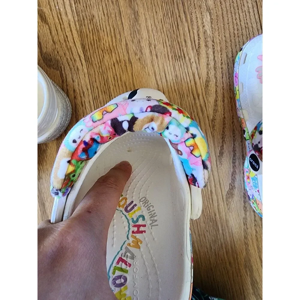 Crocs Kids 11 Squishmallows Classic Clog PS Girls Shoes VGUC